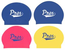 Latex Swim Caps, Pack of 4